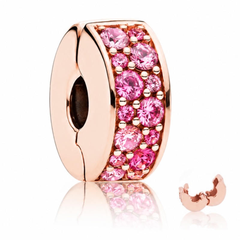 Charm séparateur pour bracelet collection clip strass