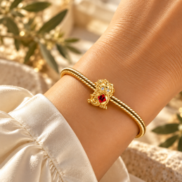 Charm dragon chine chinois doré pour bracelet