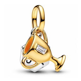 Charm coupe du monde de football champion doré pour bracelet