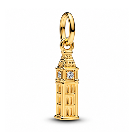 Charm monument bigben londres doré pour bracelet