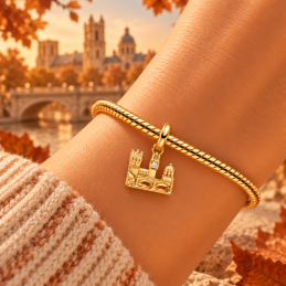Charm ville londre pont tower bridge pour bracelet