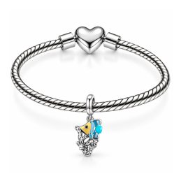 Charm océan poisson coquillage algue pour bracelet