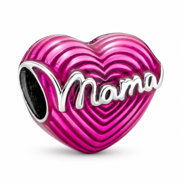 Charm rose mama pour bracelet