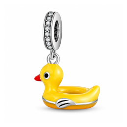 Charm canard bouée piscine pour bracelet