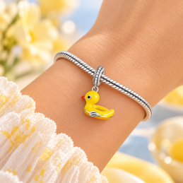 Charm canard bouée piscine pour bracelet