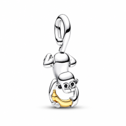 Charm singe avec banane pour bracelet