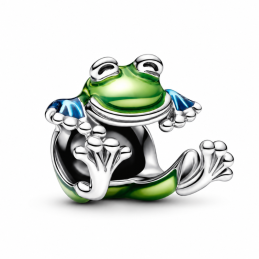 Charm grenouille verte pour bracelet