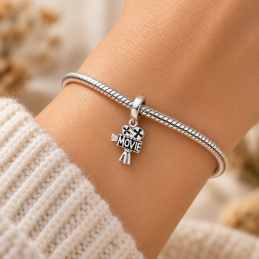 Charm pellicule projecteur film cinéma pour bracelet
