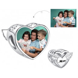 Bracelet maman avec enfants personnalisables or argent MAMA
