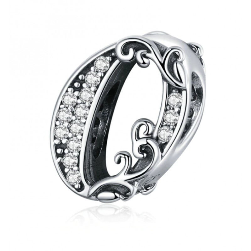 Charm Lettre G En Argent 925 - Pour Bracelet, Collier Ou Boucles D'oreilles - Collection SilberDream