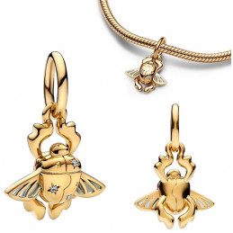 Charm Aladdin génie jasmine lampe tapis argent or rose pour bracelet