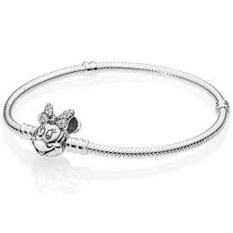 Bracelet pour charm argent stitch minnie mickey flocon chevron