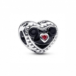 Charm minnie mickey coeur amour pour bracelet