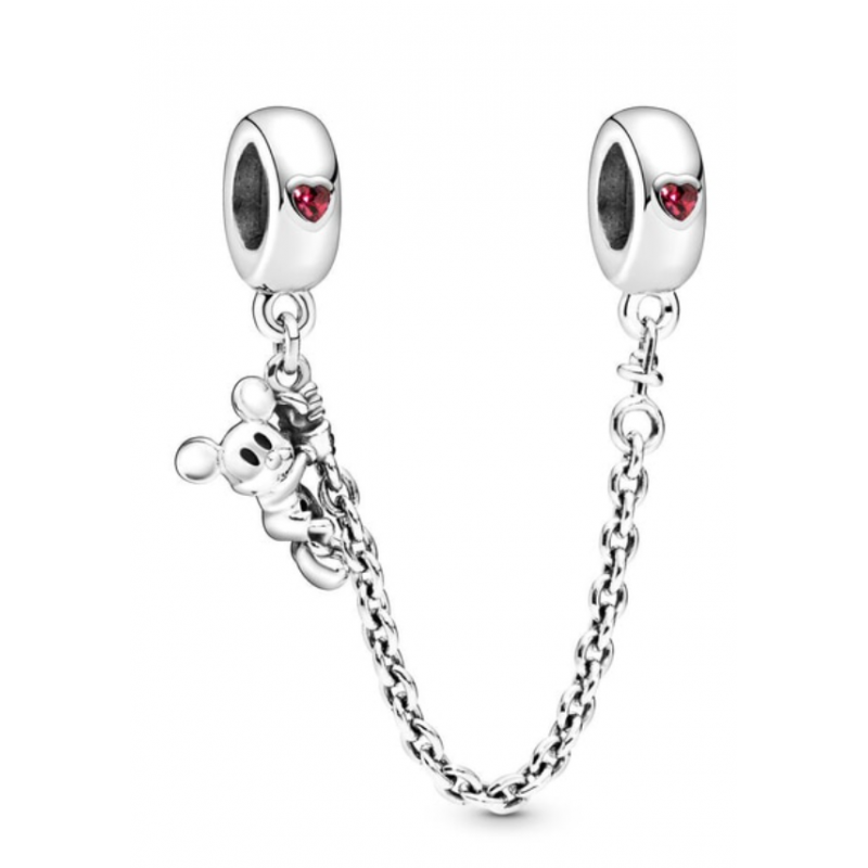 Charm minnie mickey coeur amour pour bracelet