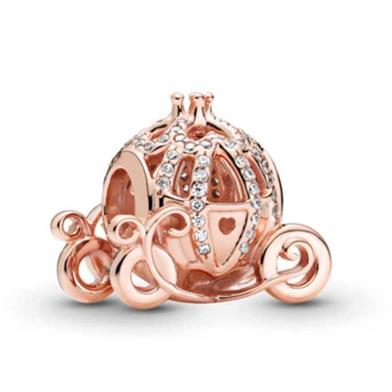 Charm bijoux pour bracelet cendrillon carrosse
