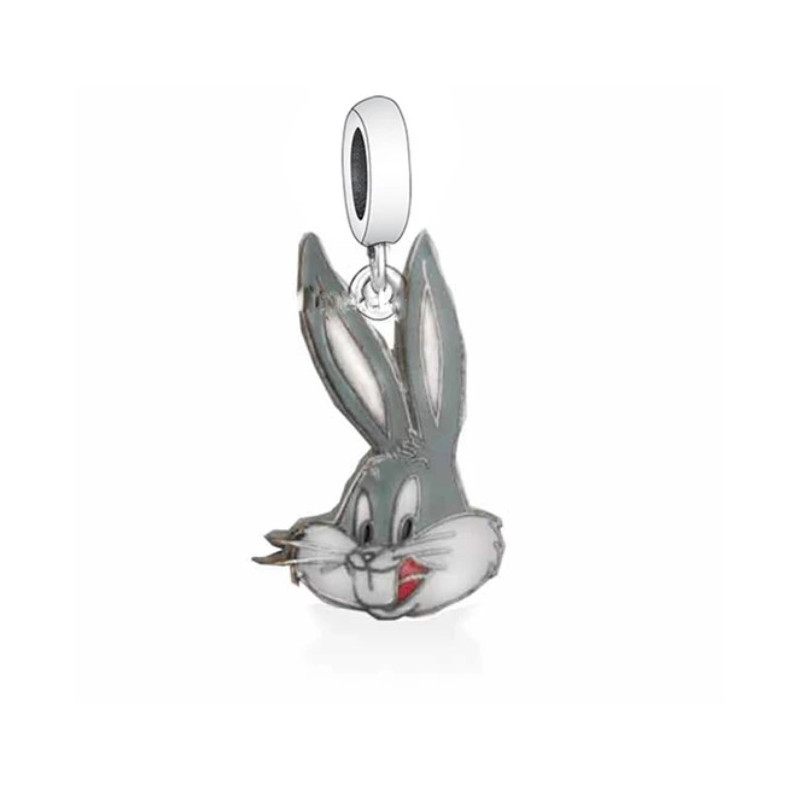 Charm Bugs Bunny looney tunes argent pour bracelet