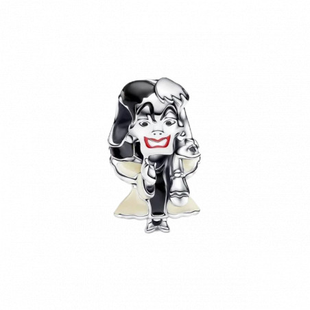 Charm cruella 101 dalmatiens argent pour bracelet