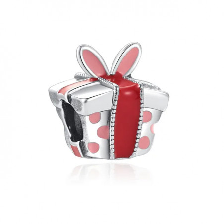 Charm cadeau noeud oreille argent pour bracelet