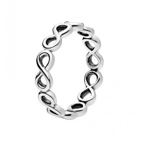 Bague infini argent