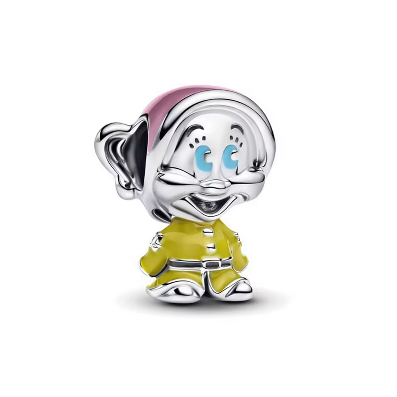 Charm nain blanche neige disney argent pour bracelet