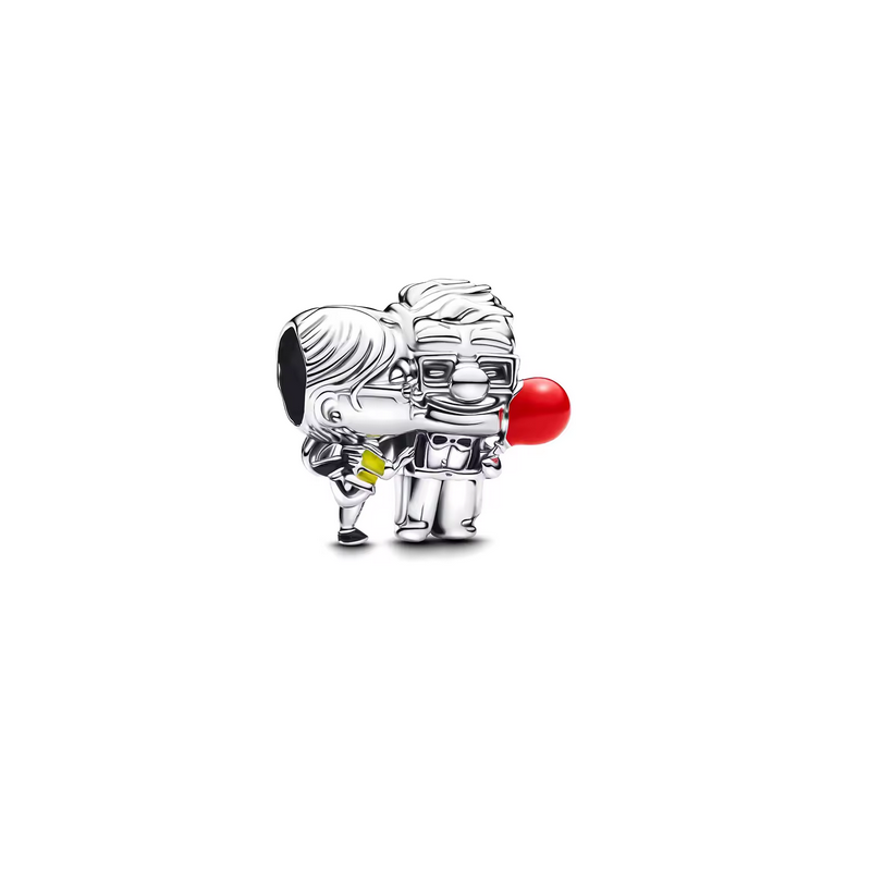 Charm Carl Ellie bisou la haut disney argent pour bracelet