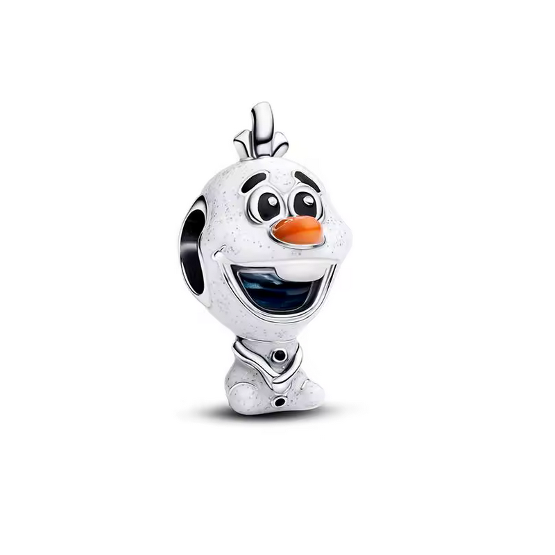 Charm olaf reine des neiges argent pour bracelet disney