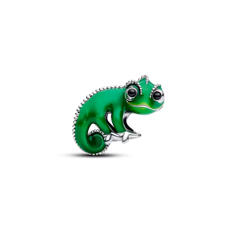 Charm caméléon Pascal ami raiponce argent pour bracelet disney