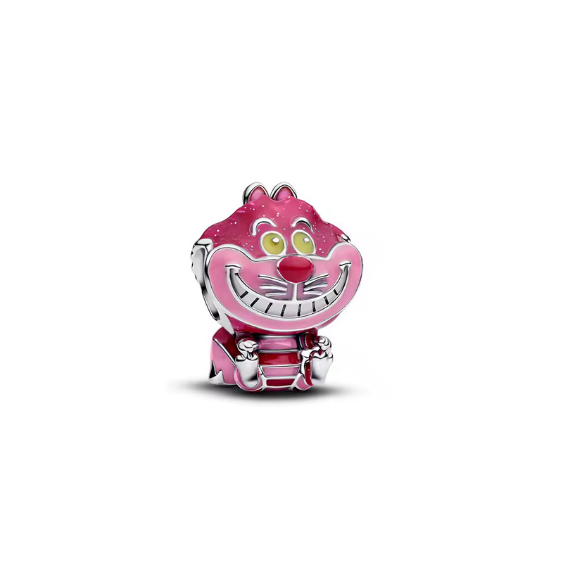 Charm chat cheshire alice au pays des merveilles argent pour bracelet disney