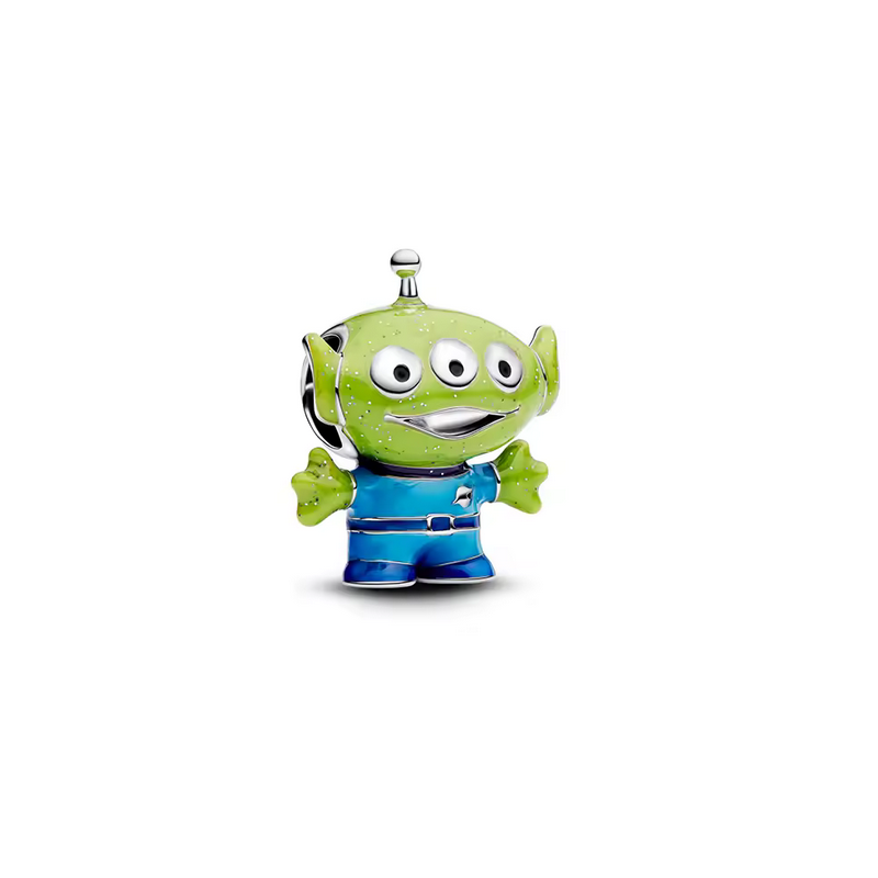 Charm martien aliens toy story argent pour bracelet disney