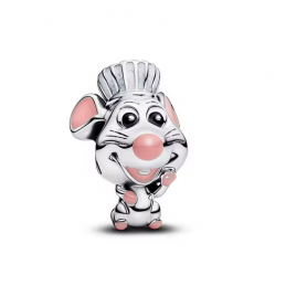 Charm chef Rémy rat ratatouille argent pour bracelet disney