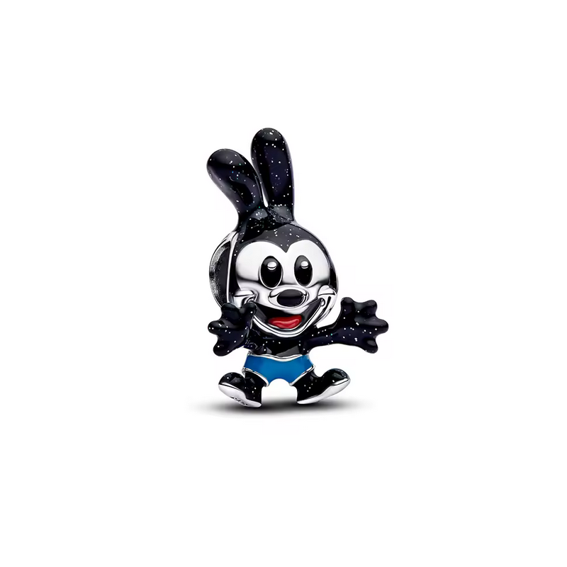 Charm Oswald le lapin chanceux argent pour bracelet disney