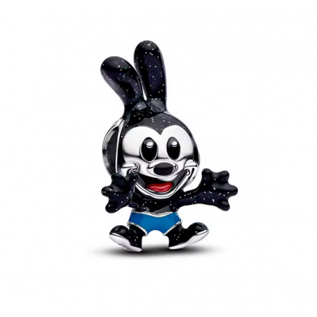 Charm Oswald le lapin chanceux argent pour bracelet disney
