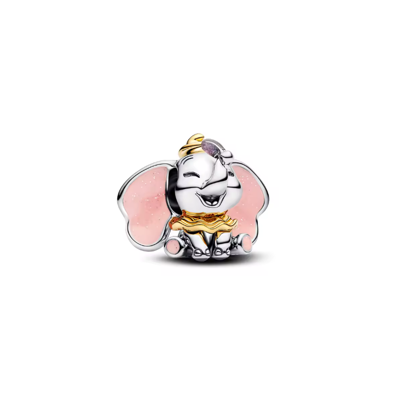 Charm dumbo éléphant disney argent pour bracelet