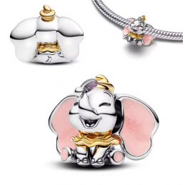 Charm dumbo éléphant disney argent pour bracelet