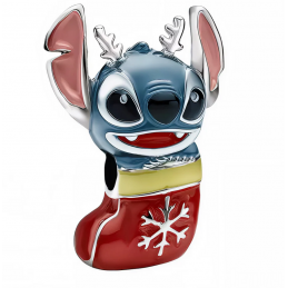Charm Stitch dans sa chaussette de noël argent pour bracelet