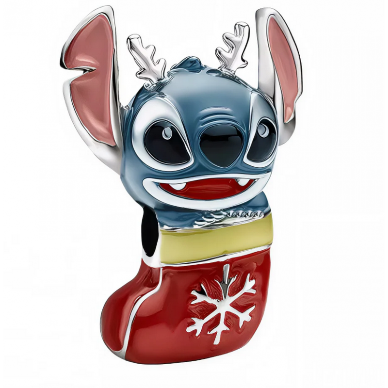 Charm Stitch dans sa chaussette de noël argent pour bracelet