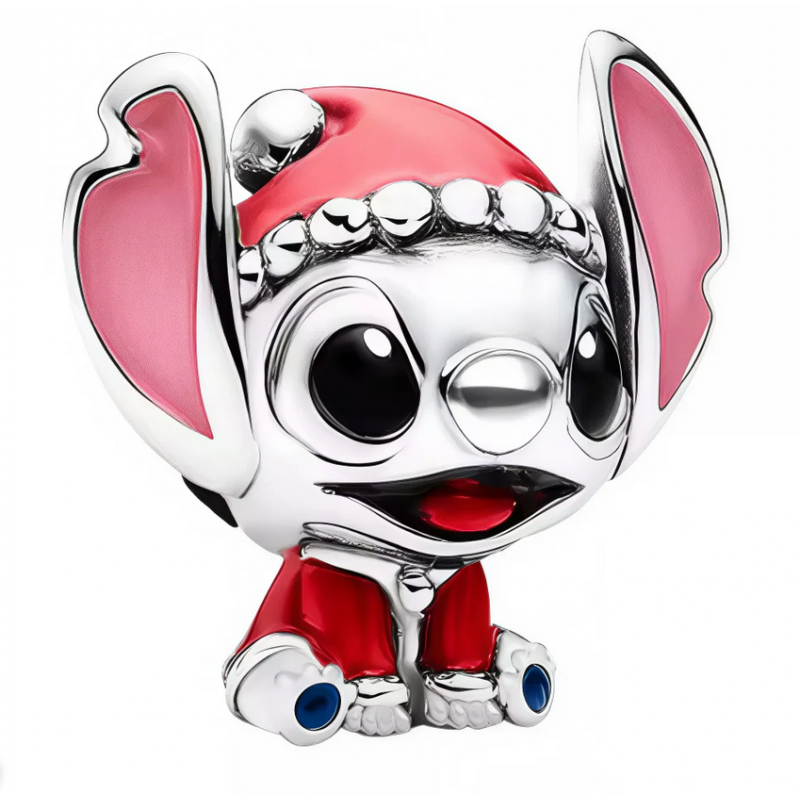 Charm Stitch habillé en père noël argent pour bracelet