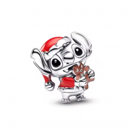 Charm Stitch noël peluche petit biscuit pain d'épice argent pour bracelet