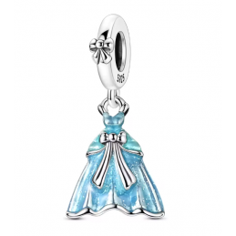 Charm robe de bal soirée bridgerton argent pour bracelet