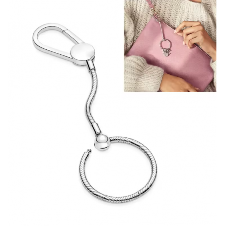 Bijoux pour sac à main charm argent