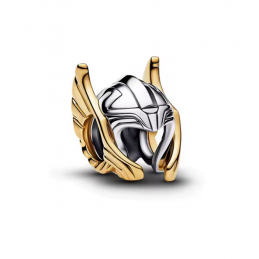 Charm casque aile thor super héros marvel argent pour bracelet
