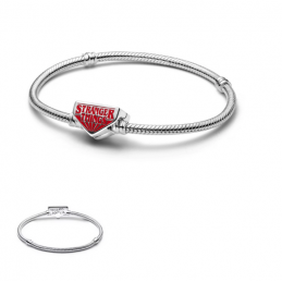 Bracelet pour charm argent triangle stranger things