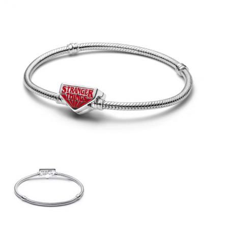 Bracelet pour charm argent triangle stranger things