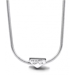 Collier pour charm triangle argent stranger things
