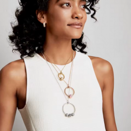 Pendentif coeur pour collier compatible charm argent