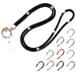 Lanière cordon sécurité bijou de téléphone tour de cou pour charm