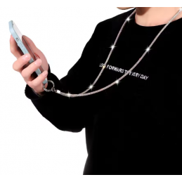 Lanière cordon sécurité bijou de téléphone tour de cou pour charm
