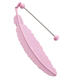 Marque page livre plume personnalisable pour charm