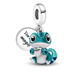 Charm salamandre Bruni reine des neiges argent pour bracelet