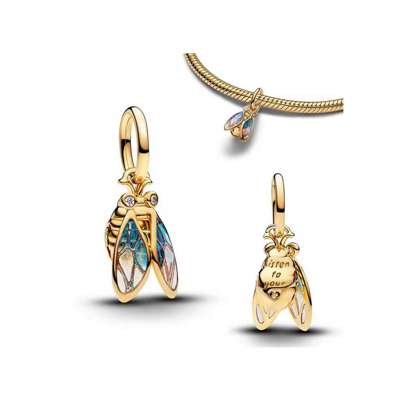 Charm abeille élégante bridgerton or pour bracelet